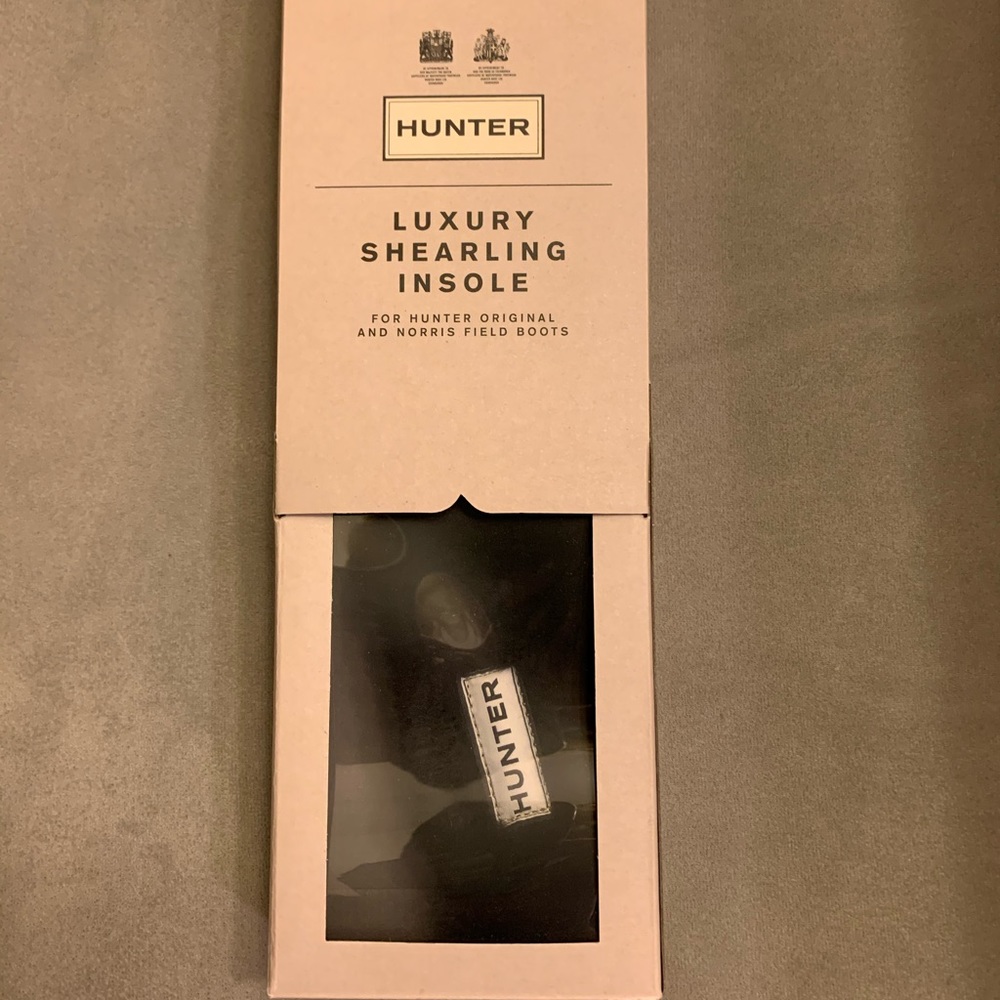 Hunter Luxury Shearling Insoles